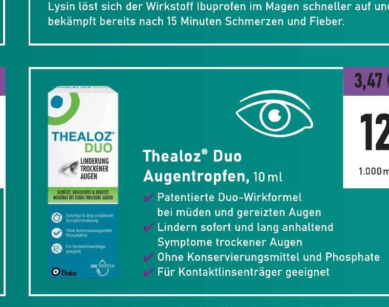 Thealoz Duo Augentropfen, 10 ml